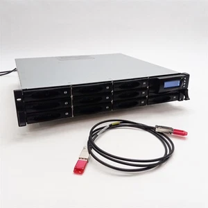 AccuSTOR AS212X6 2U 12 alloggiamenti LFF array di storage SAS/SATA NO HDD 2*400 W PS - Foto 1 di 11