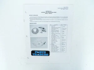 Genuine Kawasaki Dealer Factory Assembly & Preparation Manual Vulcan 800 Drifter - Foto 1 di 2