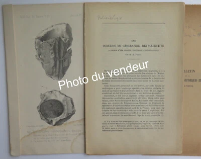 Paléontologie: Péron, 1898. Géographie et récente trouvaille paléontologique - Photo 1/3