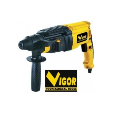 TASSELLATORE MARTELLO 800 W VBH-26 in valigetta VIGOR sds plus MURO TRAPANO - Immagine 1 di 2