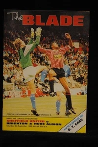 PROGRAMME - D2 - Sheffield United vs Brighton & Hove Albion - 9 Sep 1989 - Picture 1 of 1