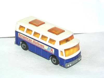 Coach American Airlines Superfast Matchbox #65 de colección **ESPECIAL LUZ ROSA** Foto 1 de 2