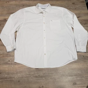 Tommy Bahama Hemd Herren 2XL weiß Newport Coast Langarm Knopfleiste Kleid - Bild 1 von 10