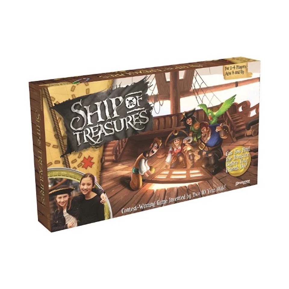 Pressman Boardgame Ship of Treasures Box VG+/NM - Image 1 of 1