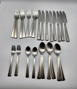 Ajustes Gourmet CHUTE RIVER Cubiertos de Acero Inoxidable Tenedores Cuchillos Cucharas 25 Piezas - Imagen 1 de 8