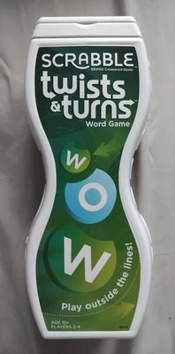 Mattel Scrabble Twists and Turns Word Game Complete Set - Image 1 of 4