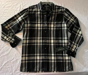 LAUREN, Ralph Lauren Size Petite Small Jackson Hole Black Plaid Wool Overshirt - Picture 1 of 14