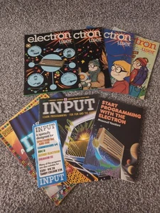 ELECTRON USER MAGAZINE FIRST 4 ISSUES VOL 1, 1-4 OCT 83 - JAN 84 ACORN + Extras - Picture 1 of 7