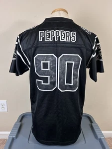 Rare Reebok Julius Peppers NFL Carolina Panthers Jersey YOUTH Size XL (18-20) - Picture 1 of 9