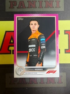 2022 Topps Formula 1 Racing Pink Lando Norris /150 - Picture 1 of 2