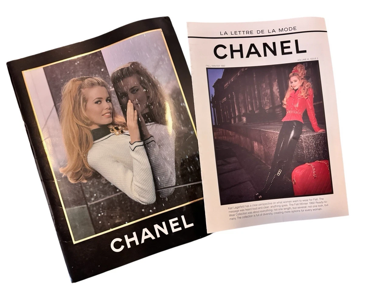CHANEL Catalog In Clothing & Fashion Catalogs for sale - eBay