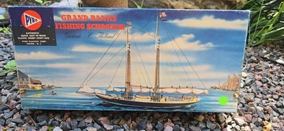Pyro Schooner Gertrude L Thebaud Model Kit Incomplete (?) - Image 1 of 4