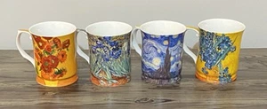 The Van Gogh Collection 4x Coffee Cups/ Mugs - Picture 1 of 5