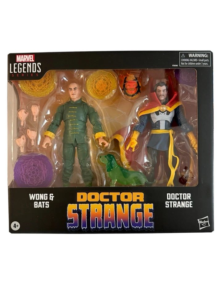 Marvel Legends Comic Wong & Bats Complete ONLY From Amazon Doctor Strange 2 Pack