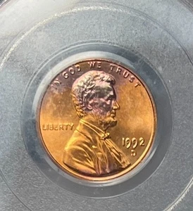 1992 - D Penny PCGS MS68 RD - USGM001 - Picture 1 of 3