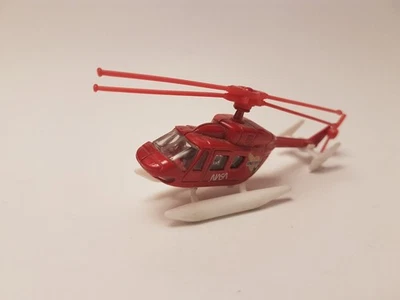 Welly helicopter vintage red diecast Nasa space edition - Image 1 of 4