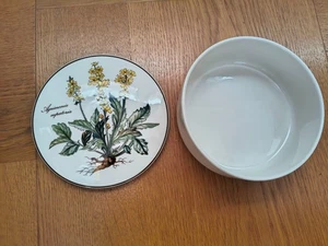 Villeroy & Boch Porzellan-Deckel-Dose Ø12 cm Dekor: Botanica Agrimenia eupatoria - Bild 1 von 3