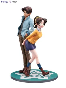 100490 CASE CLOSED HEIJI & KIZUHA 1/7 FIGURE - Picture 1 of 1