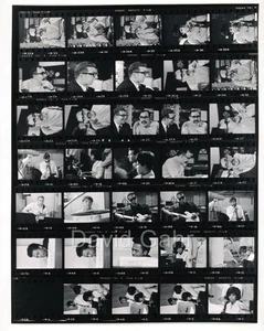'67 Aretha Franklin Tom Dowd Atlantic Records Original Contact Sheet Photo C695 - Bild 1 von 2