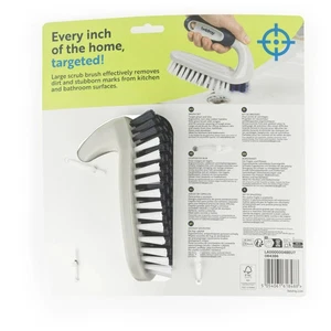 Beldray Fugen- & Scheuerbürsten-Set - steife Borsten, integrierter Schaber, rutschfest - Bild 1 von 7