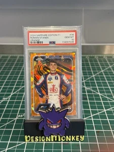 2024 Topps Chrome Sapphire Edition Formula 1 Orange /25 Roman Stanek #38 - Bild 1 von 2