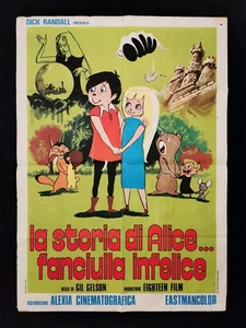 DIE GESCHICHTE VON ALICE UNGLÜCKLICHES MÄDCHEN Poster Plakat Toei Animation Anime 68 - Bild 1 von 2