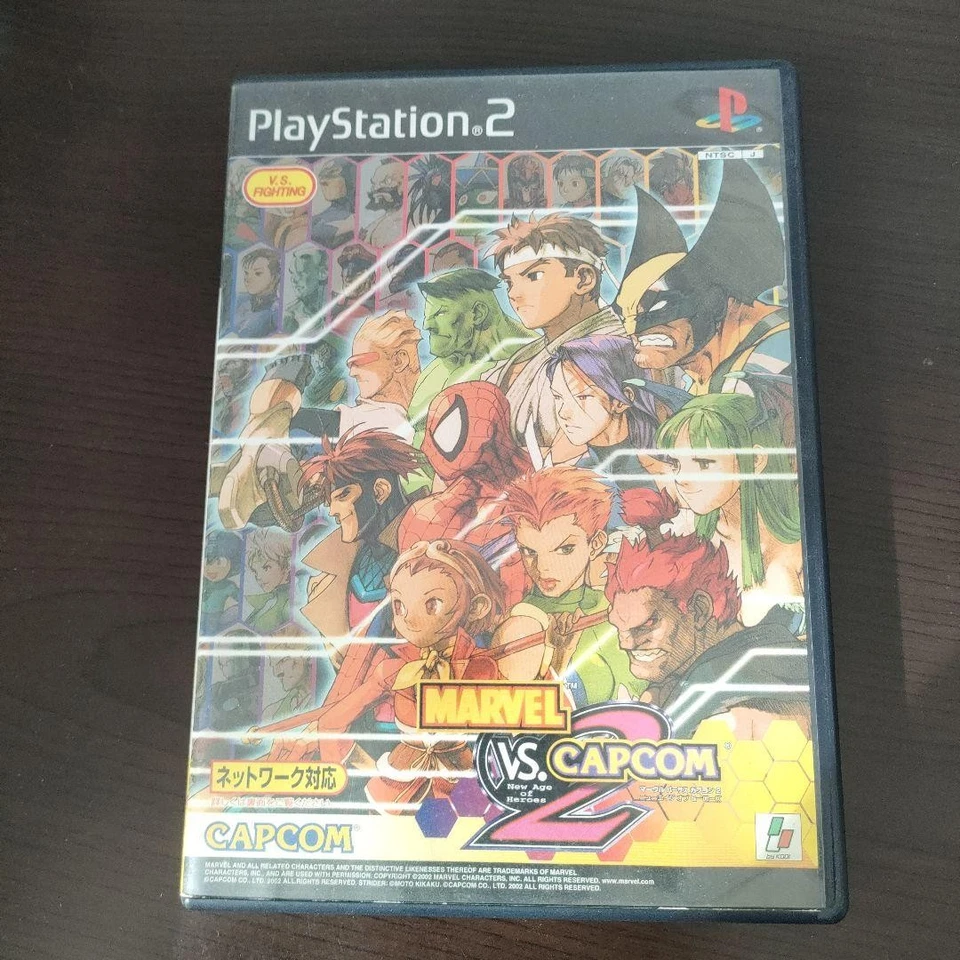 MARVEL VS. CAPCOM 2 New Age of Heroe Sony Playstation 2 PS2 Game USED From JAPAN - Image 1 of 3