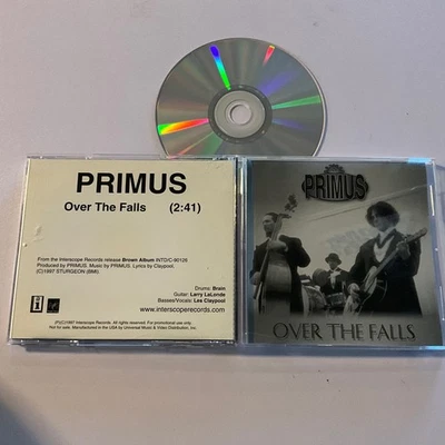 Primus - Over The Falls CD 1997 Promo Alternative Rock Interscope SINGLE HTF Foto 1 de 3