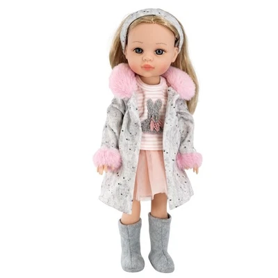 Fashion Emma Baby Doll American Style Play 15" BiBi Doll Movable Styling Hair - Image 1 of 4