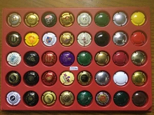 Lot P238MOU de  40 capsules  de mousseux, vendues sans le plateau. - Photo 1/1