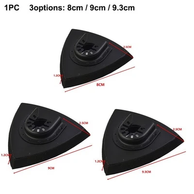 Triangular Oscillating Tool Sanding Pad Quick Release 82mm Fit Multi Tool 1PCS - Bild 1 von 4