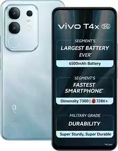 vivo T4X 5G (Blue 128GB 6GB) 6.72" Dimensity 7300 5G Processor Global Version - Picture 1 of 5