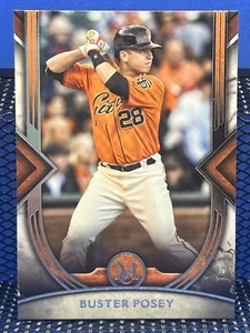 2022 Topps Museum Collection BUSTER POSEY San Francisco Giants Base 34 - Picture 1 of 2