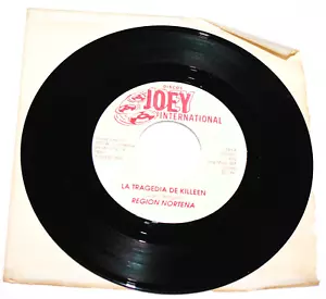 Region Nortena Joey International San Antonio, Texas 45 Record Jukebox - Picture 1 of 4