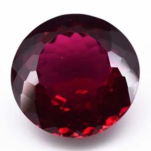 Natural Pyrope Garnet 20.40 Ct Round IGL Certified Mozambique Loose Gemstone - Picture 1 of 4