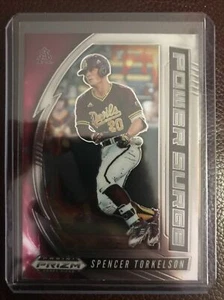 2020 Panini Prizm Draft Picks Spencer Torkelson Silver Prizm Power Surge - Picture 1 of 2
