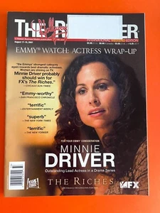 MINNIE DRIVER THE RICHES August 17 2007 THE HOLLYWOOD REPORTER MAGAZINE Actress - Imagen 1 de 2