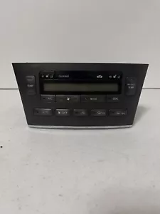 2002-2003 Lexus ES300 AC Heater Climate Controls w/ Heated Seats & Mirrors 75253 - Picture 1 of 2