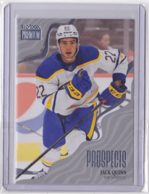 2022-23 NHL METAL UNIVERSE PREMIUM PROSPECTS INSERT JACK QUINN #PP-7 SABRES - Image 1 of 2