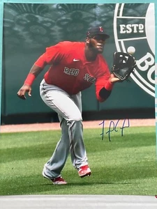 BOSTON RED SOX ROOKIE Franchy Cordero SIGNED RED SOX 8X10 PHOTO - Picture 1 of 1