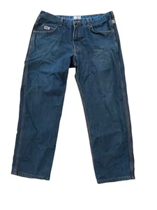 TYNDALE FR Mens Jeans Broken In Relaxed Denim Fire Flame Resistant F290T 38 X 30 - Picture 1 of 4