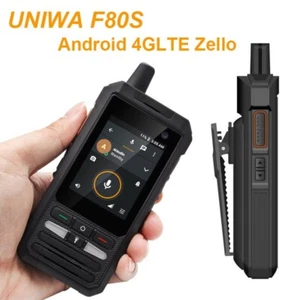 UNIWA F80S Android 4G Zello Walkie Talkie Smart Phone Real PTT POC Waterproof - Picture 1 of 9