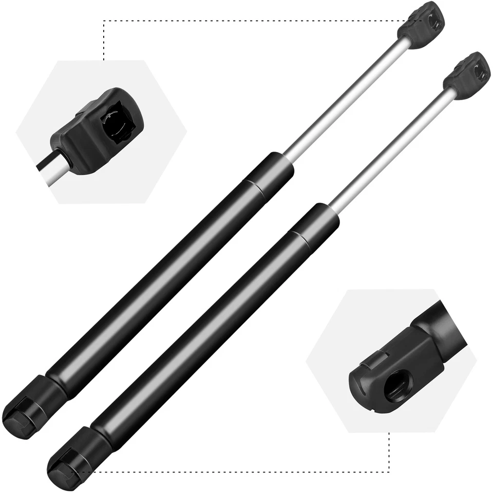 For 2004-2015 Nissan Titan Front Hood Gas Charged Lift Supports Shocks Struts X2 - Imagem 1 de 4