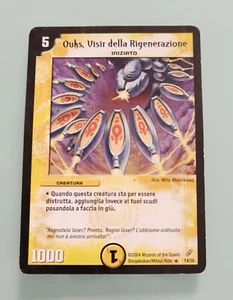 Duel Masters OUKS VISIR DELLA RIGENERAZIONE iniziato Card ✮ 14/55 ITA rara - Picture 1 of 2