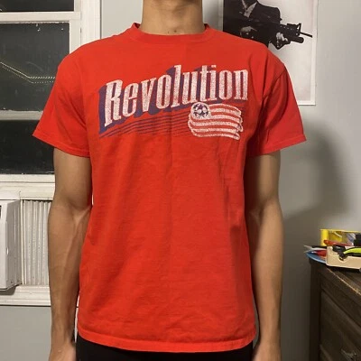 Vintage New England Revolution  MLS Soccer Tee Size Medium - Image 1 of 3