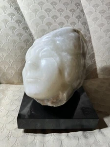 Stunning Jane Botsford Armstrong (1921 - 2012) Marble Sculpture "Female Face" - Picture 1 of 11