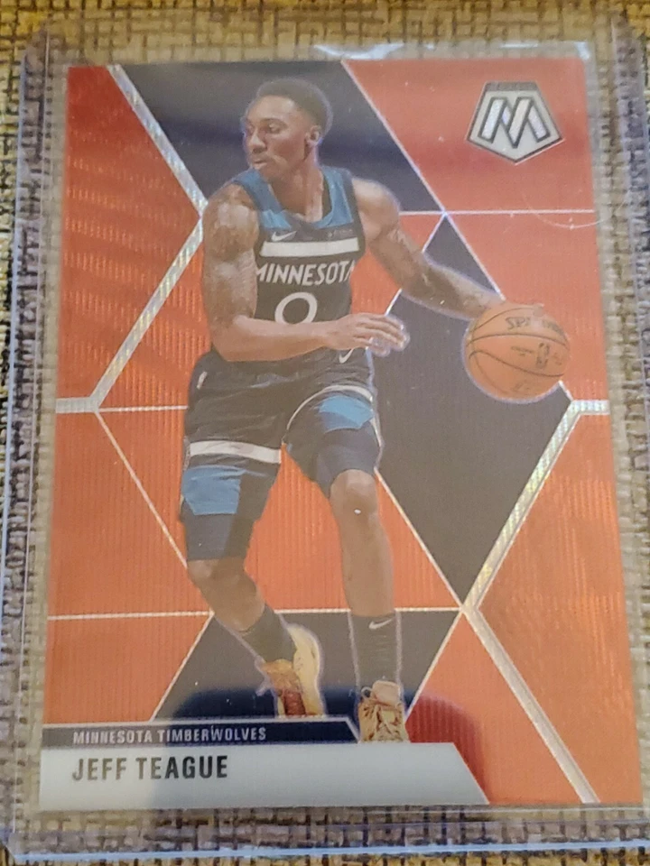 2019-20 Panini Mosaic Jeff Teague Red Wave Tmall Minnesota Timberwolves Foto 1 de 1