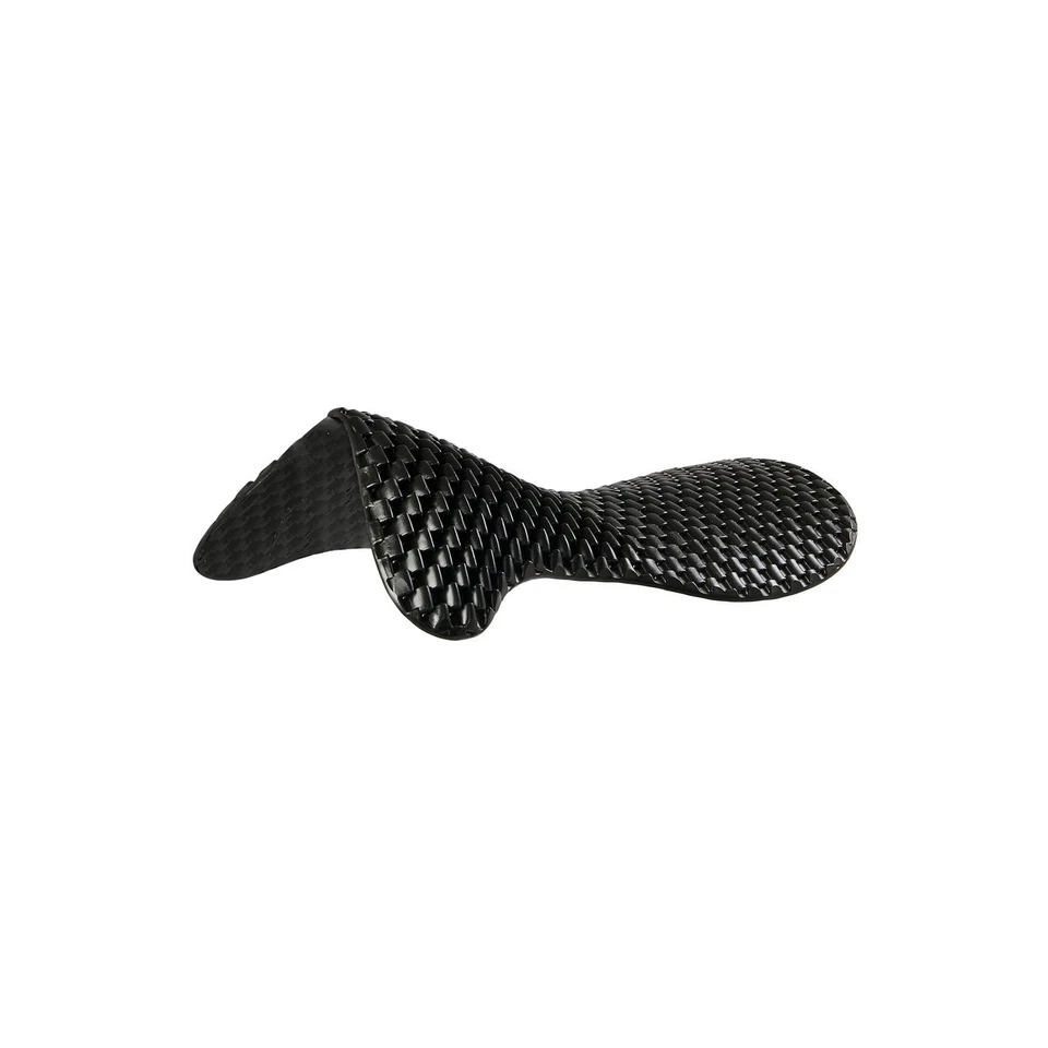 Acavallo Respira Air-Release Gel Pad & Front Riser -Black One Size