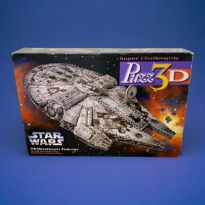 1995 Star Wars Millennium Falcon Puzz3D~ Foam-Backed 3D Puzzle~COMPLETE - Picture 1 of 14