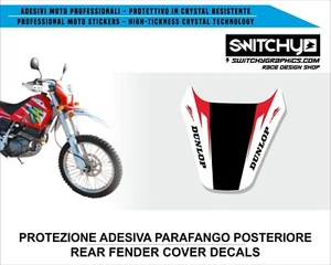 Grafik Dekor Aufkleber Kotflügel Hinten Red *B* Tt 600 Und - S Von 1992 Al 2005 - Bild 1 von 3